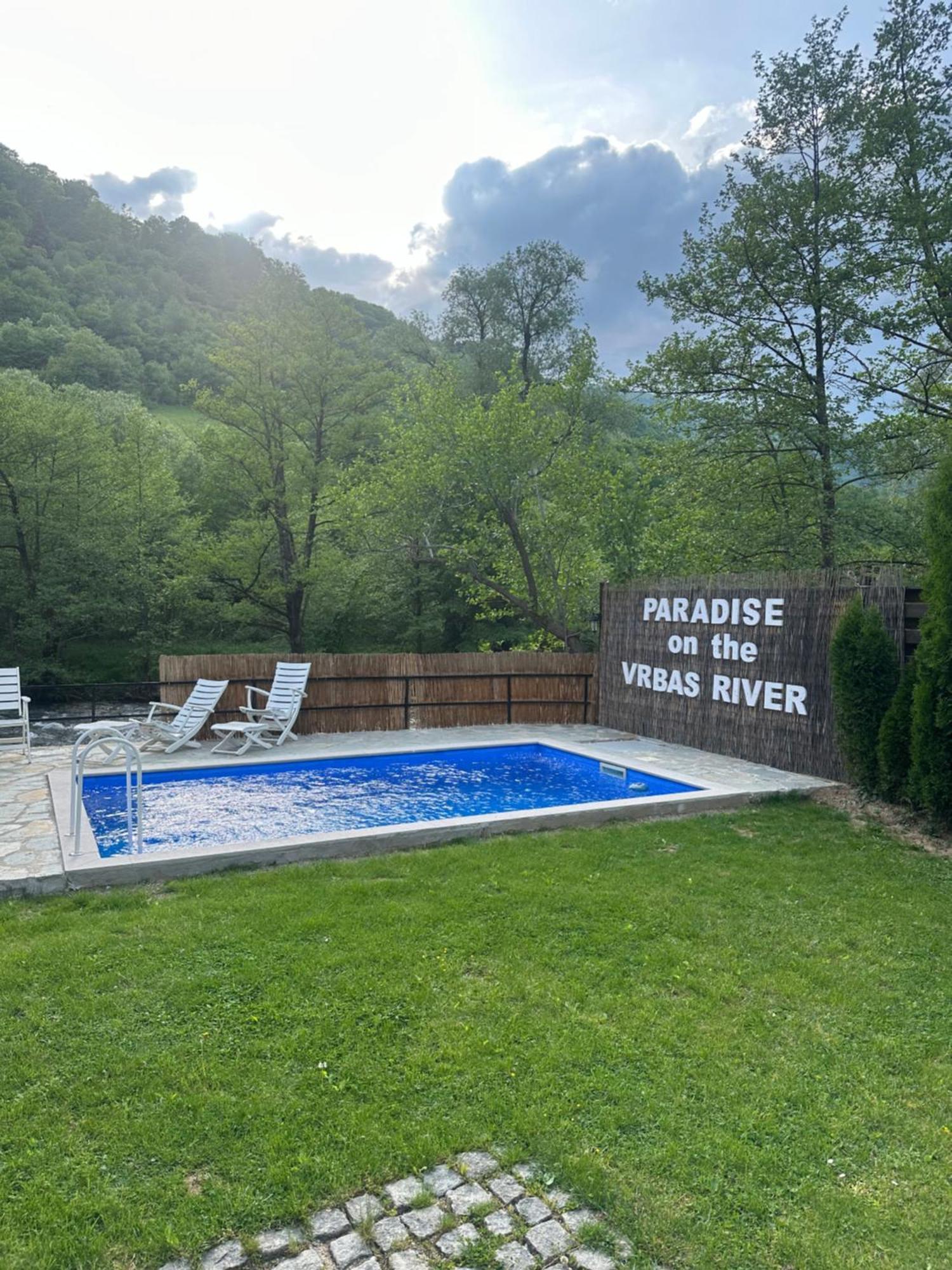 Paradise On The Vrbas River Jajce Exterior foto