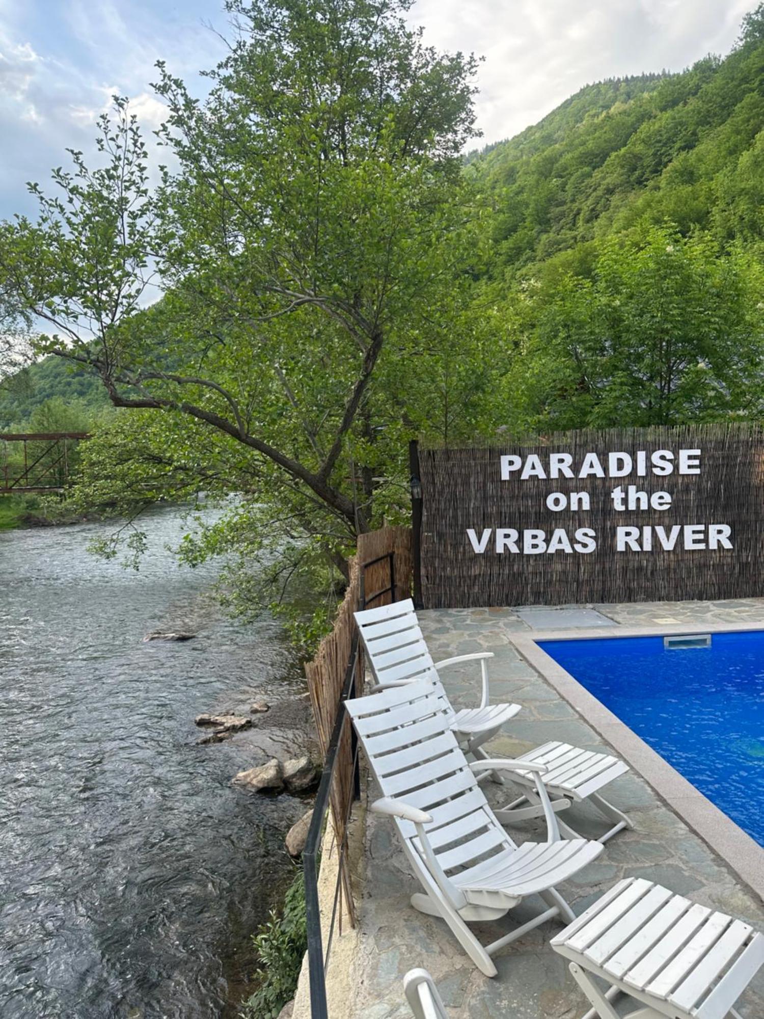 Paradise On The Vrbas River Jajce Exterior foto